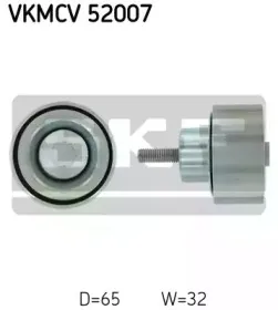 VKMCV 52007 SKF Паразитный / ведущий ролик, поликлиновой ремень